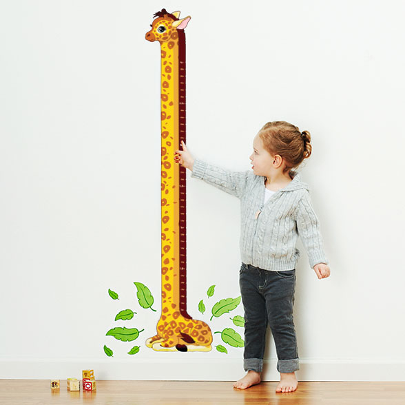 Personalized Growth Chart Decals